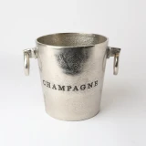 Aluminium Round Champagne Bucket by Le Forge