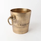 Aluminium Round Champagne Bucket by Le Forge
