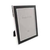 Black Silver Picture Frame #107 by Le Forge
