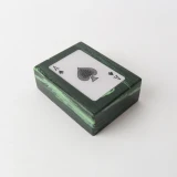Black Green Single Card Box Resin by Le Forge