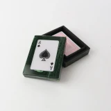 Black Green Single Card Box Resin by Le Forge