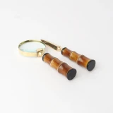 Brown Magnifier/Letter Opener Set by Le Forge