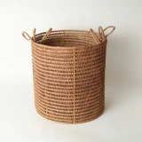 Natural Palm Basket set/3 by Le Forge