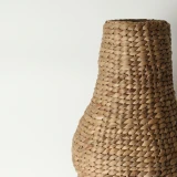 Natural Seagrass Urn 65cm by Le Forge