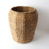 Natural Seagrass Urn by Le Forge - 50cm
