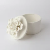 Flower Vessel with Lid 1 by Le Forge