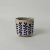 Ceramic Flower Vase by Le Forge - Blue