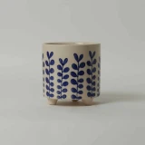 Ceramic Flower Vase by Le Forge - Blue