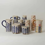 Ceramic Flower Vase by Le Forge - Blue