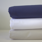 Commercial 250 Thread Count 50/50 Polycotton White Duvet Cover Set