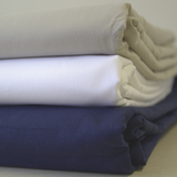 Commercial 250 Thread Count 50/50 Polycotton White Duvet Cover Set