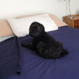 Large Waterproof Navy Flat Sheet by Brolly Sheets