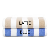 Commercial Pool Towels with colours named