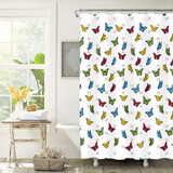 Patterned PEVA Shower Curtains by Elements