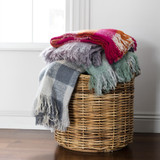 Wool Mohair Throws