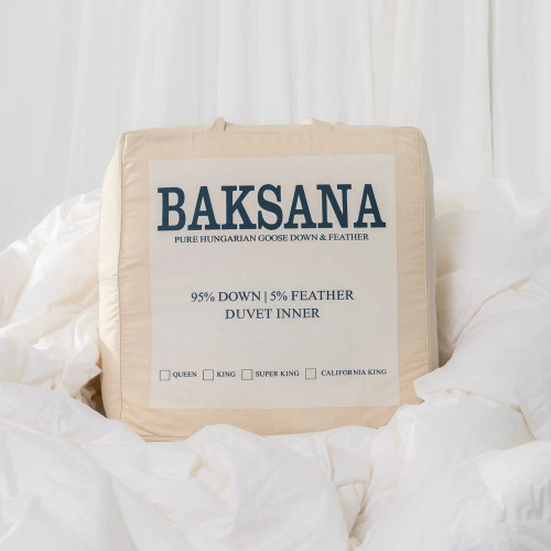 95/5 Seasonal Hungarian Goose Down and Feather Duvet Inner by Baksana