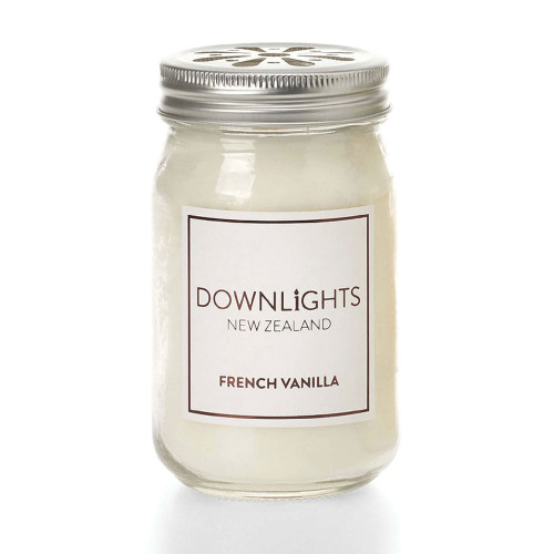 French Vanilla Preserving Jar Candle by Downlights