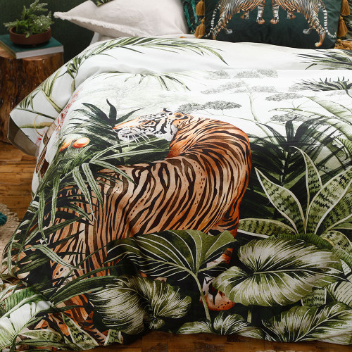 Caspian Jungle Duvet Cover Set by MM Linen