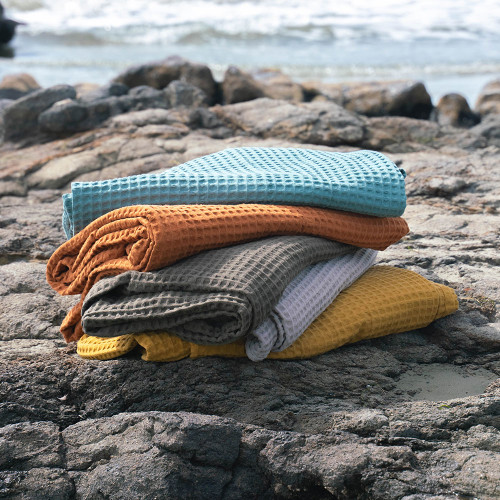 Wanaka Waffle Blankets by MM Linen