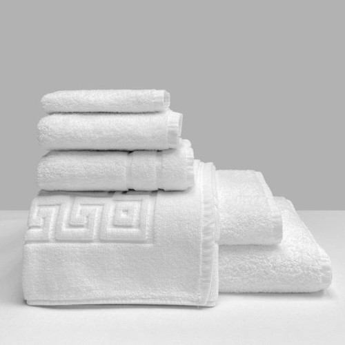 Commercial White Shuttleless Towel Range