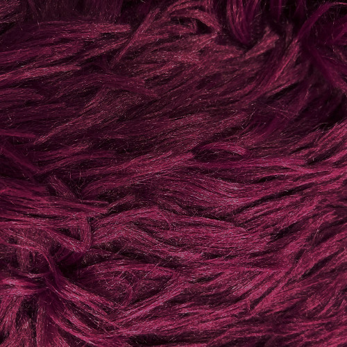 Purple Shaggy Fleece Duvet Cover Set by Marlborough
