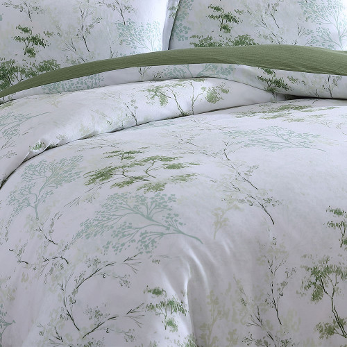 Flinders Sage Duvet Cover Set by Private Collection