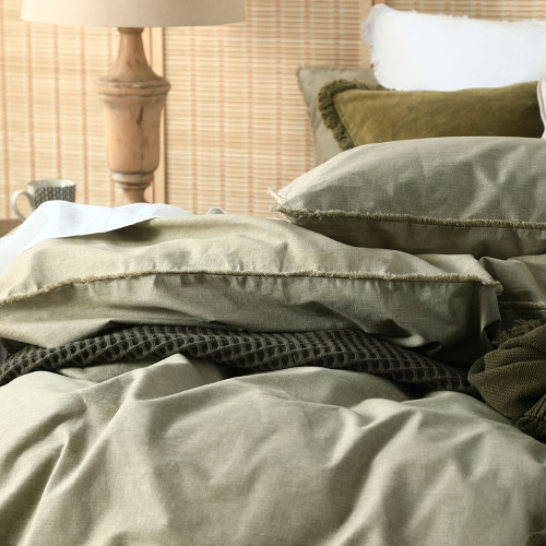 Tussock Agate Duvet Cover Set by MM Linen