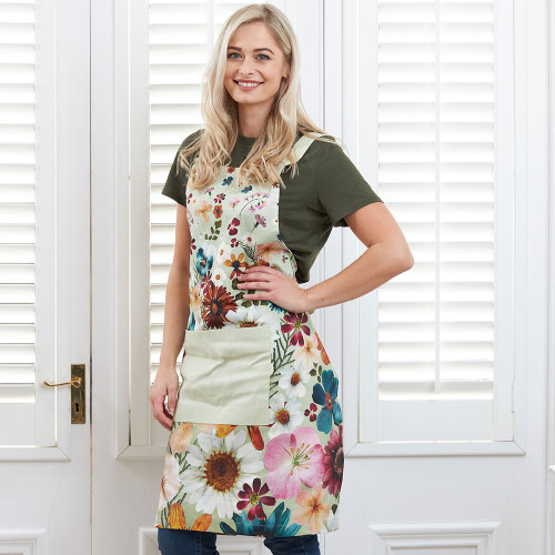 Flowerbed Apron by MM Linen