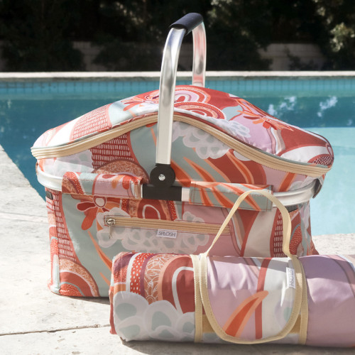 Abstract Picnic Basket by Splosh