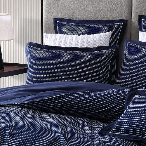 Everton Navy Duvet Cover Set by Private Collection