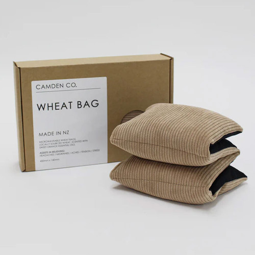Nude Corduroy Wheat Bag by Camden Co