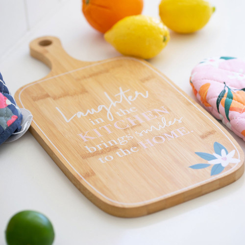 Made With Love Citrus Bamboo Board by Splosh