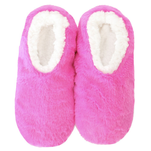 Women's Brights Hot Pink Slippers by SnuggUps