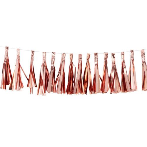 Pick & Mix Rose Gold Tassel Garland