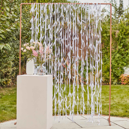 Botanical Wedding Curtain Backdrop Leaf Foliage Botanical Wedding Curtain Backdrop Leaf Foliage