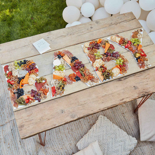 Hello Baby Grazing Board Baby White