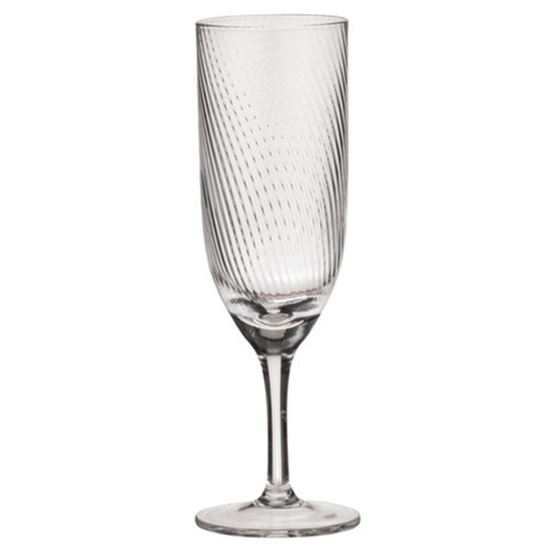 Clear Champagne Glass