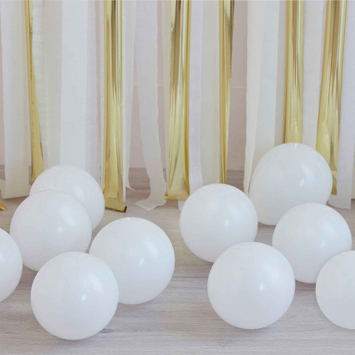 Ginger Ray Balloon Pack White