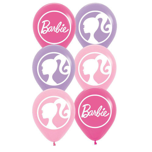 Barbie 30cm Latex Balloons