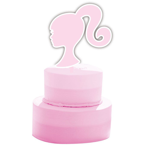 Barbie Acrylic Cake Topper