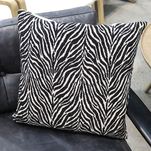 Zebra Animal Print Cushion by Le Forge