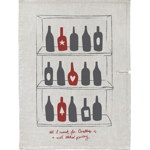 Festive Pantry Tea Towel by Linens and More