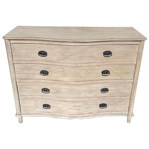French Commode Oak by Le Forge