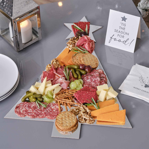 Silver Glitter Grazing Board