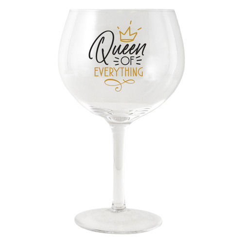 Sip Celebration Queen Balloon Glass by Splosh