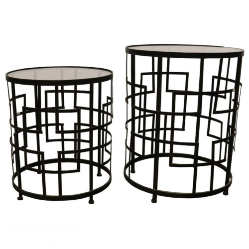 Railey Set of 2 Tables by Le Forge