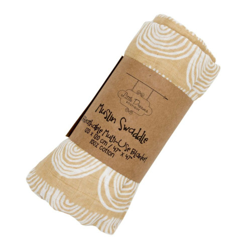 Rainbow Muslin Wrap by Little Dreams