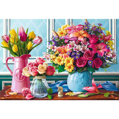 Trefl "1500" - Flower in vases