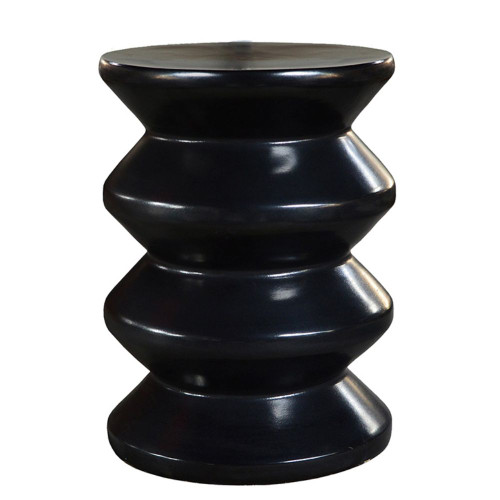 Torano Stool Black by Le Forge