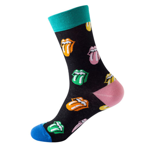 Hot Lips Socks by outta SOCKS